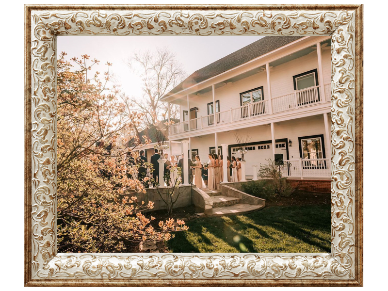 outdoor wedding at historic stonehedge venue